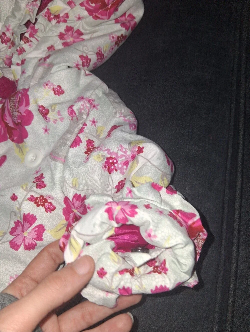 Janie and Jack Pink Floral Hooded Snow Outtfit